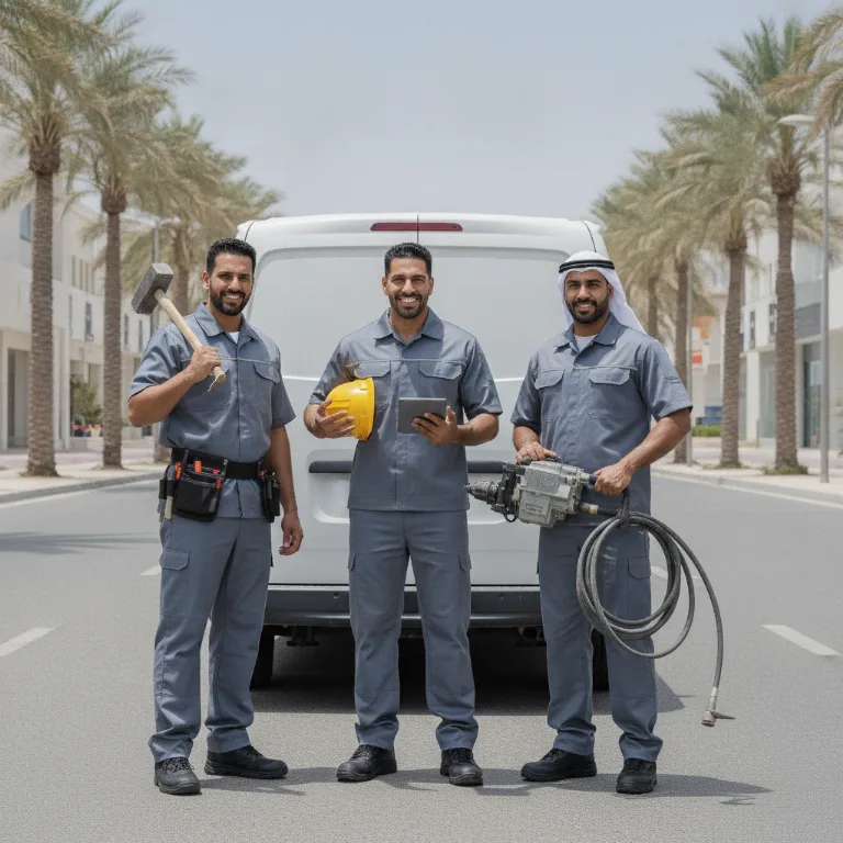 شركة هدم فريق في نايف